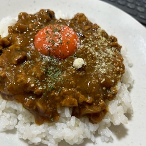 お肉たっぷり♪こだわりのコク旨キーマカレー